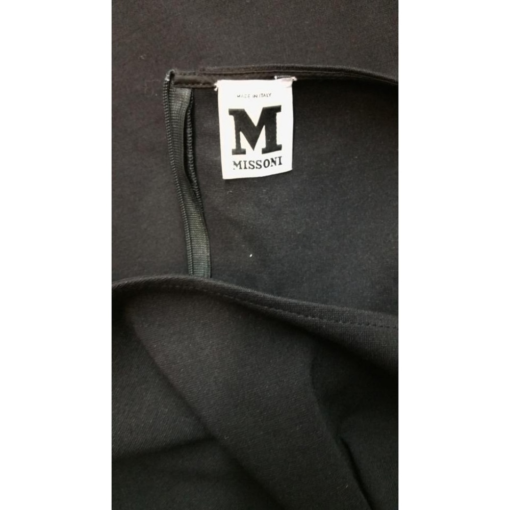 M Missoni Black Sleeveless Stretchy Shift Dress - Picture 4 of 5